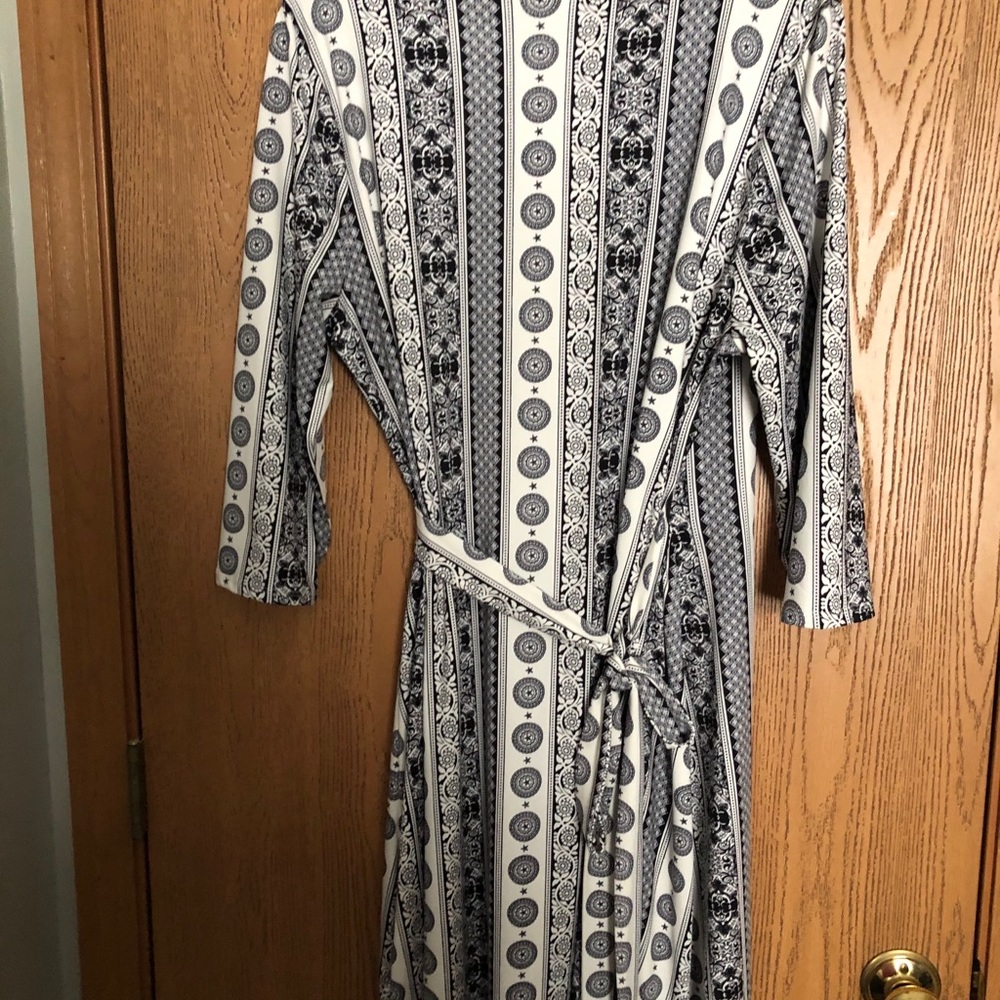 LulaRoe wrap dress.